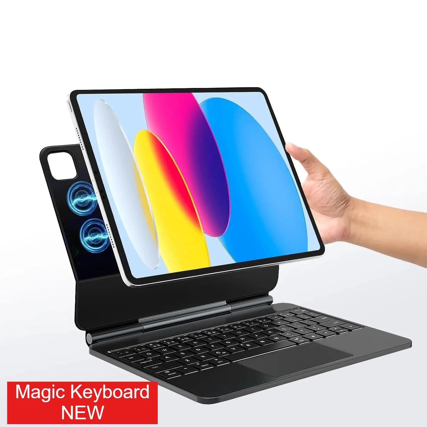 Premium Backlight Touchpad Keyboard for iPad Pro M4 (2024)