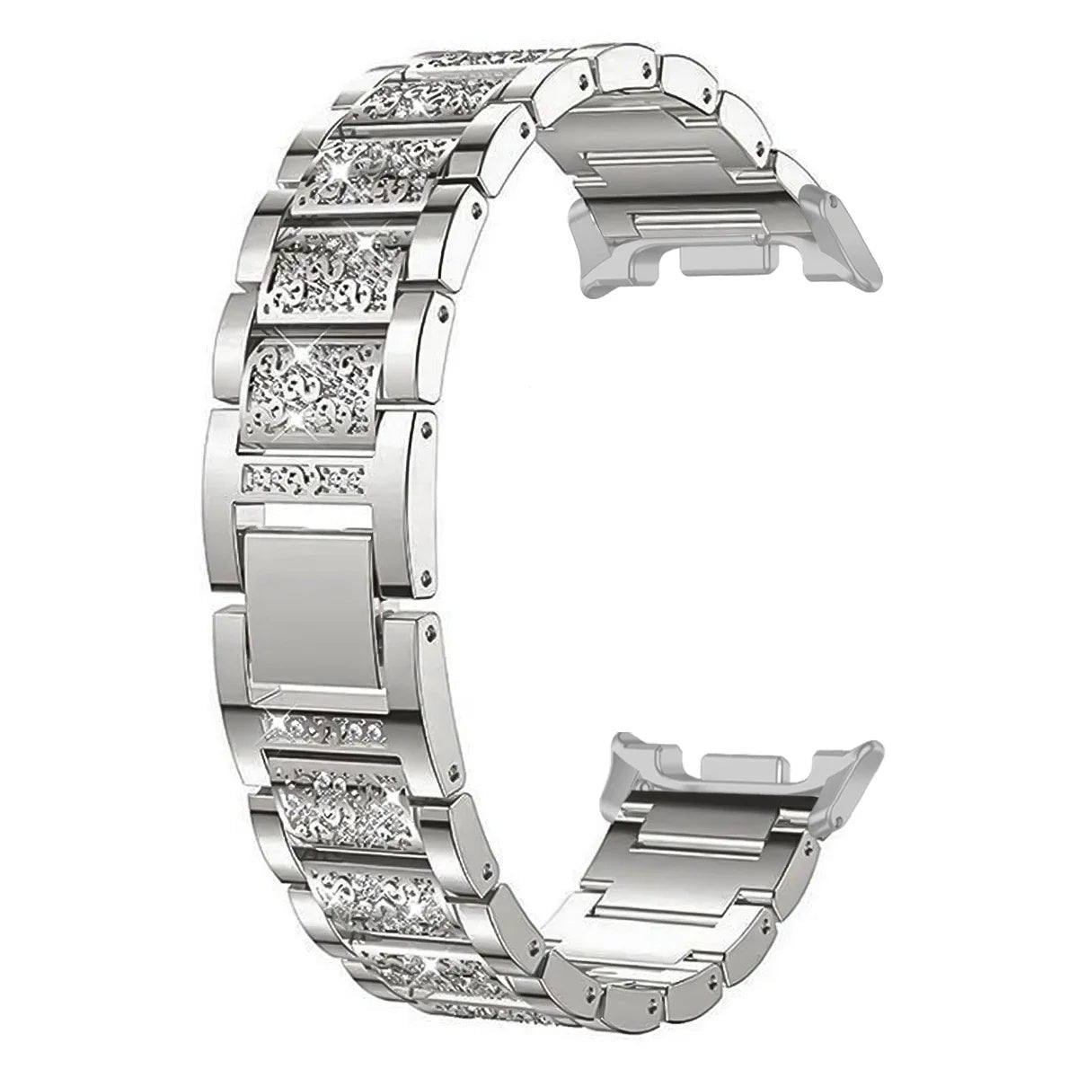 Diamond-Patterned Link Bracelet for Samsung Galaxy Watch 9