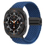 Magnetic Braided Nylon Wristband for Samsung Galaxy Watch 8 / Galaxy Watch 8 Classic