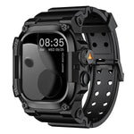 Silicone Rugged Strap with Metal Case for Apple Watch Ultra