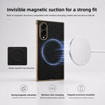 Lychee Grain Leather Magnetic Case for Samsung Galaxy Z Fold 8