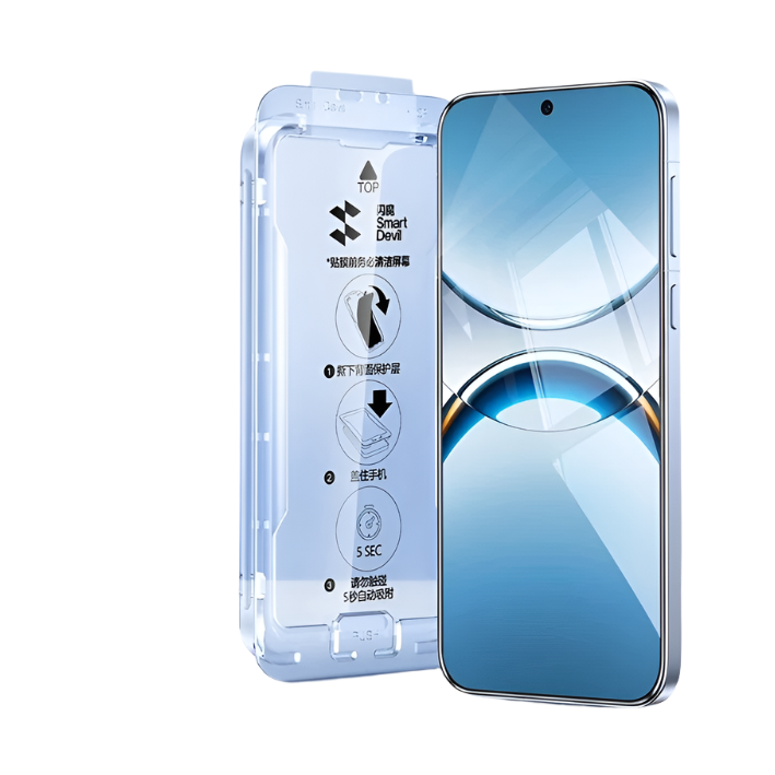 2-Pack One-Click Easy Install Screen Protector for OPPO Find X8