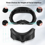 4-in-1 Replacement VR Facial Interface Bracket for Meta Quest 3