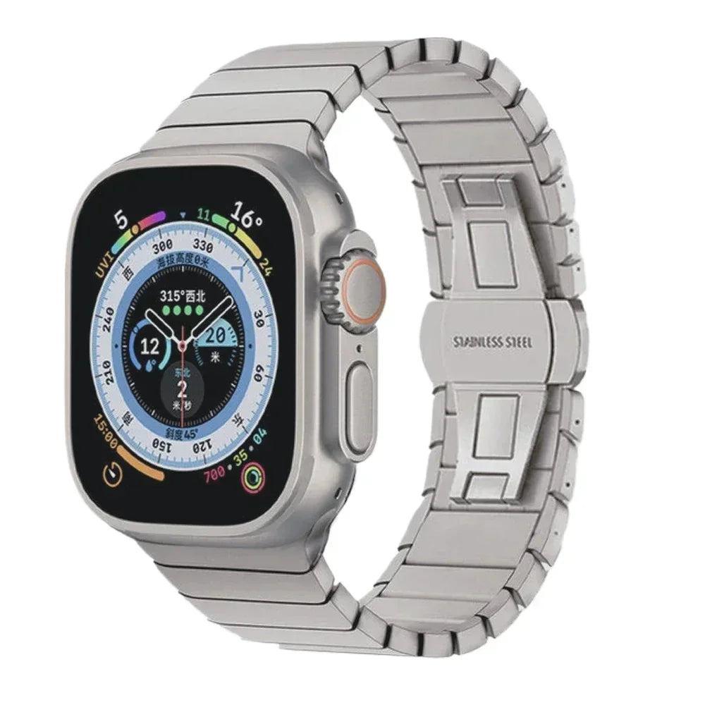 Comfortable Stainless Steel Strap for Apple Watch