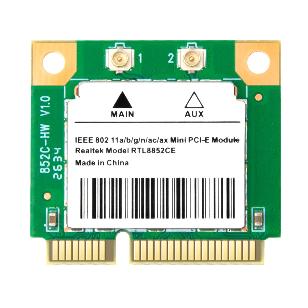 Fenvi WiFi 6E Mini PCIe Network Card 5400Mbps