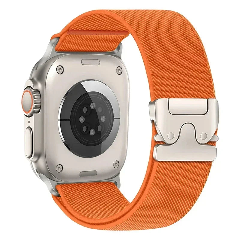 Stretchy Braided Nylon Strap for Apple Watch