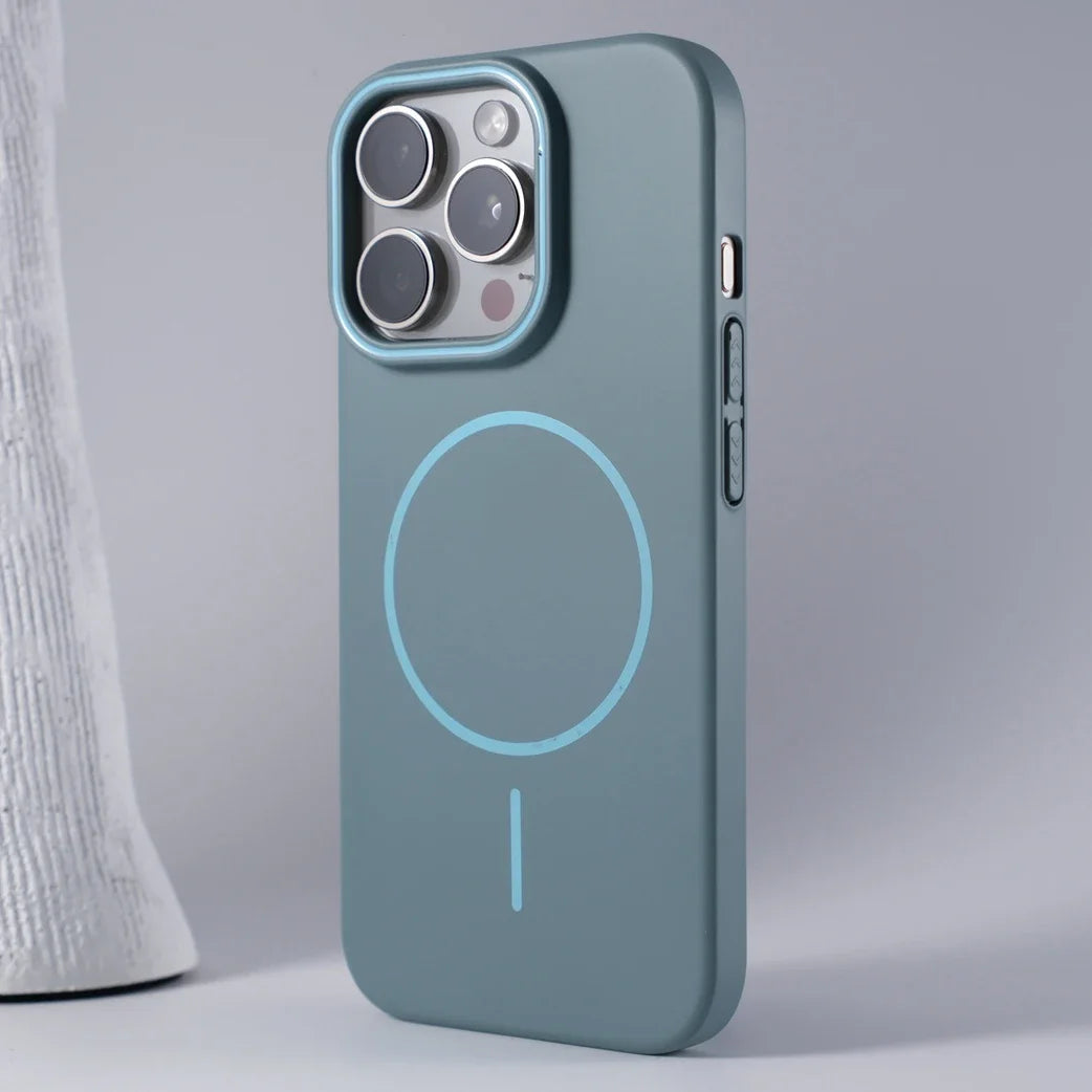 Protective Matte Hard PC Ultra-Thin MagSafe Case for iPhone 15 Series