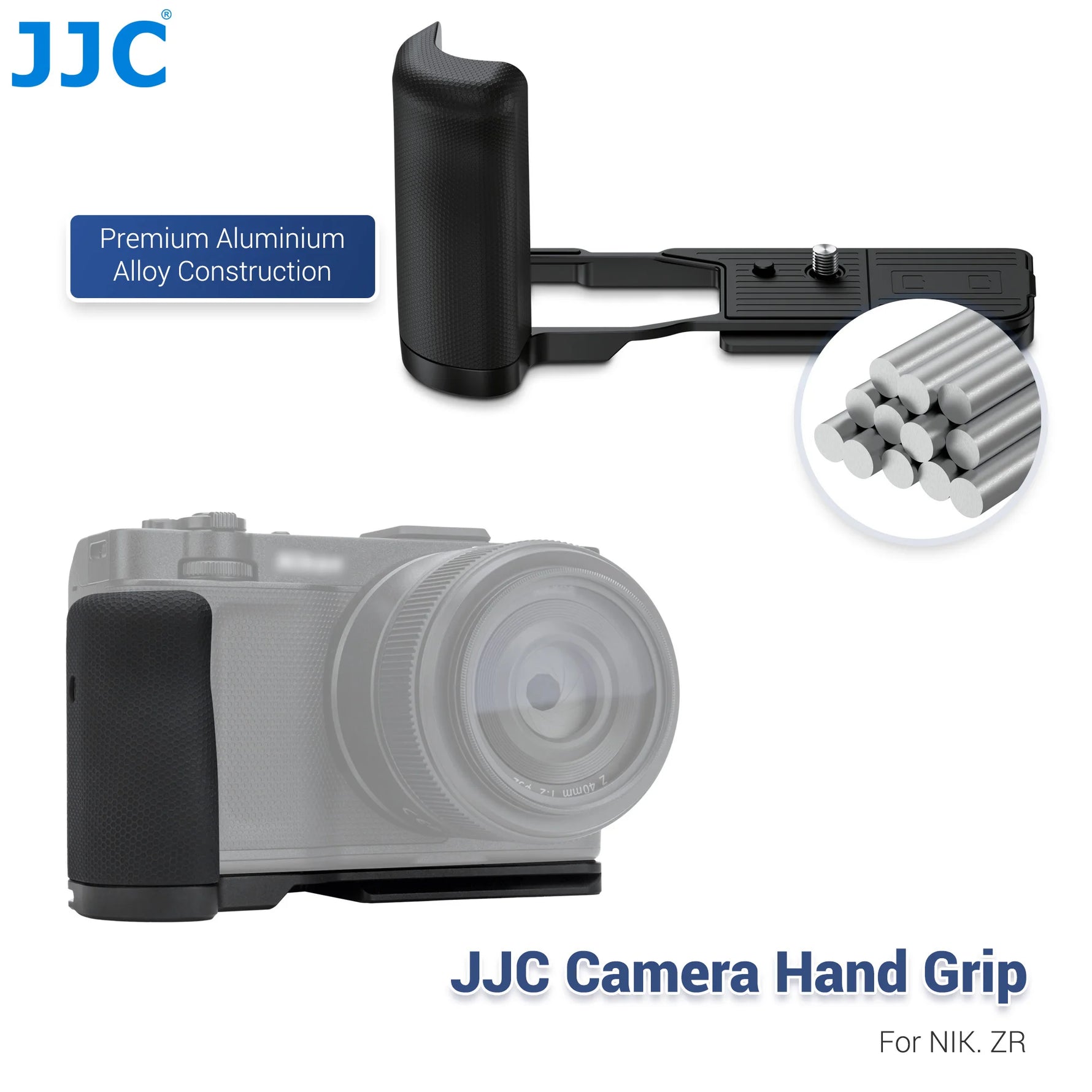 JJC L-Shape Grip Handle with Arca-Swiss Tripod Base for Nikon ZR