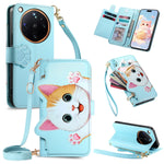 Detachable Crossbody Leather Wallet Case for OPPO Find X9 Series