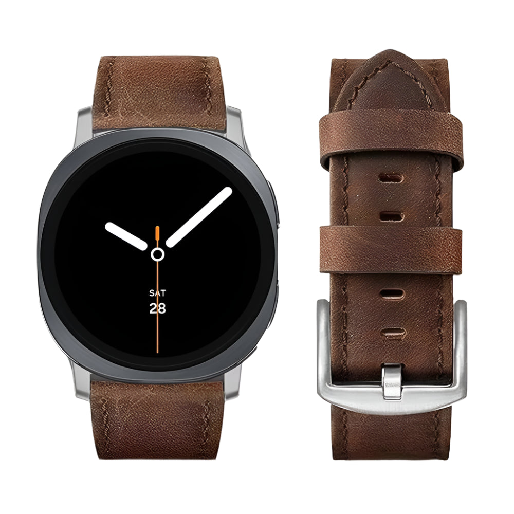 Premium Leather Sport Strap for Samsung Galaxy Watch 8 and Galaxy Watch 8 Classic