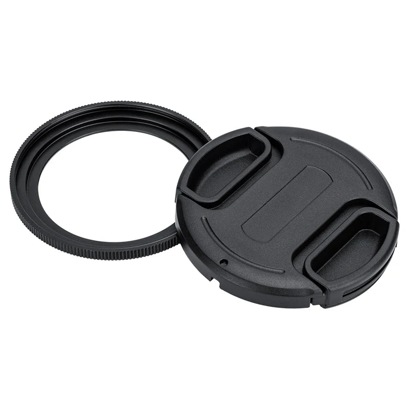 JJC Lens Cap Protector for Panasonic Lumix S 26mm f/8 (Leica L) with Filter Adapter