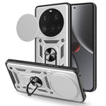 Xiaomi 15 Ultra 5G Protective Case with Magnetic Ring and Camera Cover