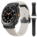 Hybrid Stainless Steel and Silicone Band for Samsung Galaxy Watch Ultra and Samsung Galaxy Watch Ultra (2025)