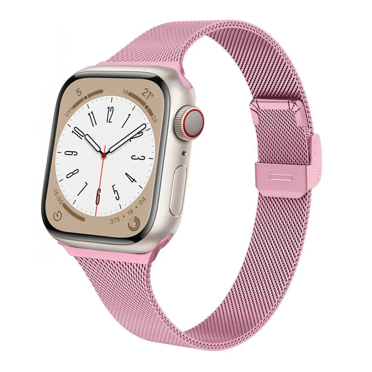 Slim Stainless Steel Milanese Band for Apple Watch