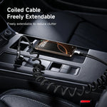 Hagibis Coiled USB-C Fast Charging Cable