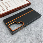 Hybrid Dual-Tone Magnetic Case for Samsung Galaxy S24 Ultra