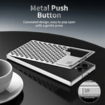 Shockproof Aluminum Metal Bumper Shell with Perfume Cooling Design for Samsung Galaxy S25 Ultra