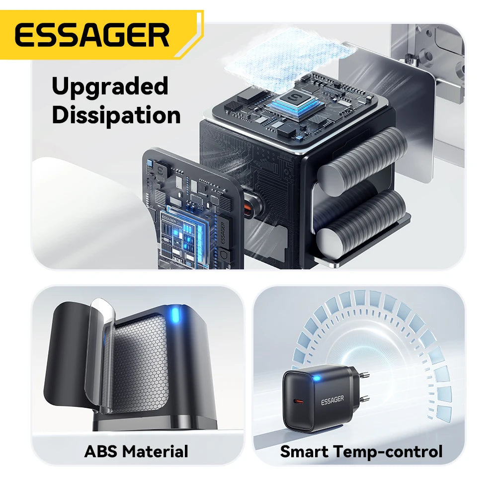 Essager 30W Mini USB-C Charger