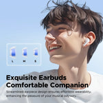SoundPEATS Clear Transparent Series Wireless Earbuds