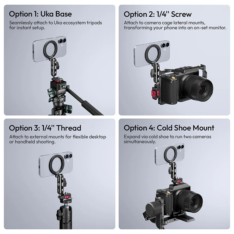 Ulanzi MA56 Multi-Function Magnetic Phone Stand for Photography