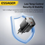 Essager 33W GaN Dual USB Type C Charger
