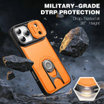 Premium Heavy-Duty Armor Case with Sliding Camera Cover for iPhone 17 Series