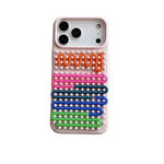 Cylindrical Labyrinth Silicone Phone Case for iPhone 17 Series