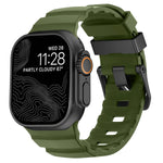 Durable Trail Silicone Replacement Strap for Apple Watch
