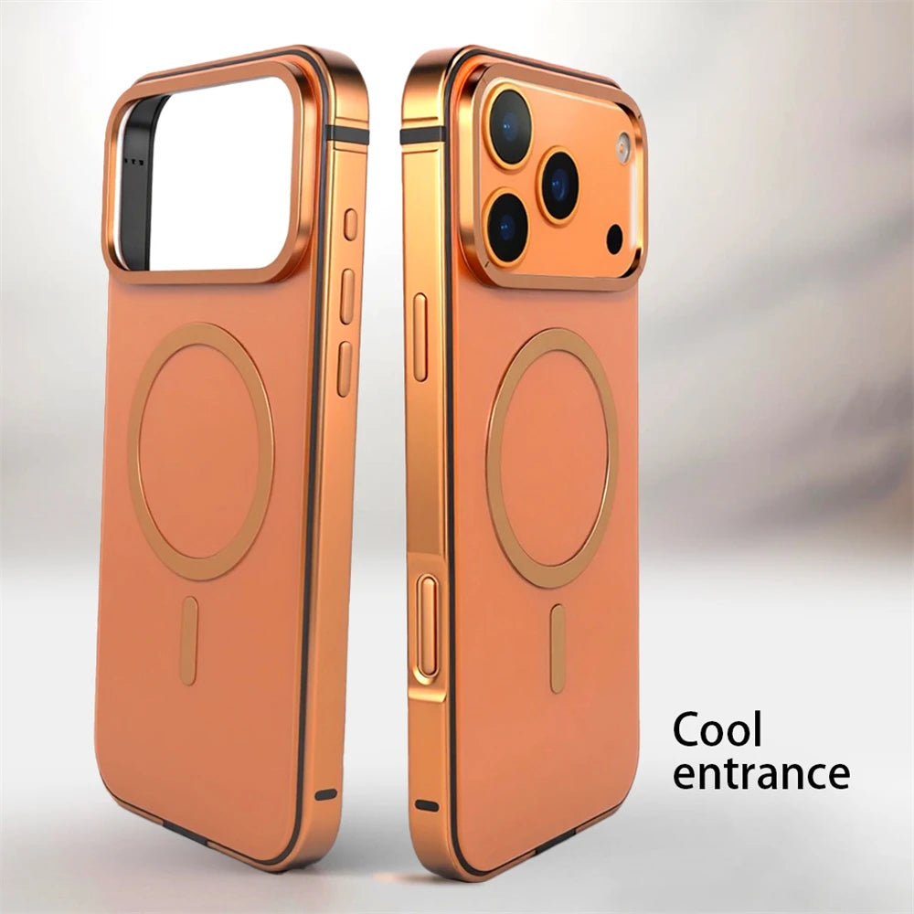 Premium Aluminum Alloy MagSafe Case for iPhone 17 Series