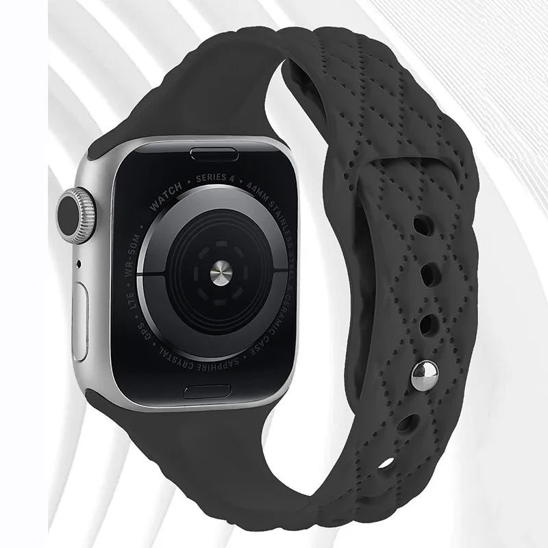 Lightweight Slim Silicone Bracelet for Apple Watch