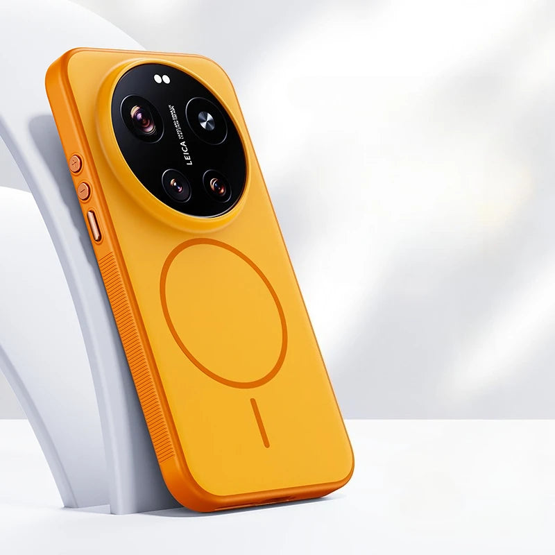 Double-Color Matte Magnetic Case for Xiaomi 17 Ultra