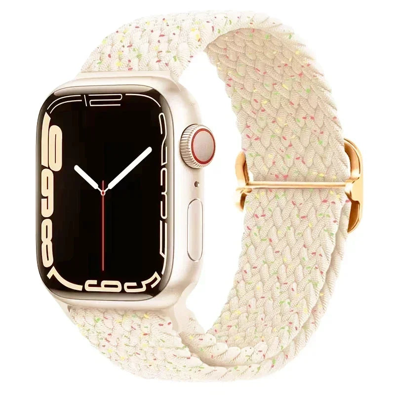 Stretchable Braided Loop Band for Apple Watch