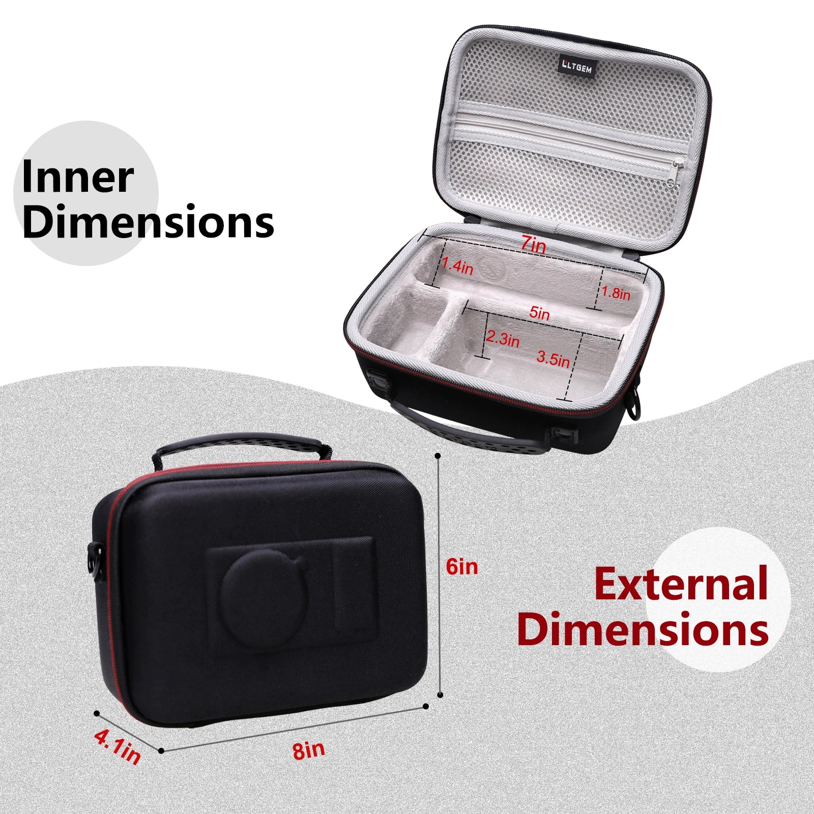 Hard EVA Storage Case for Sony ZV Series Vlog Camera