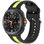 Dual-Color Silicone Strap for Samsung Galaxy Watch 8 / Galaxy Watch 8 Classic