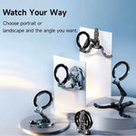 MagSafe Compatible Foldable Phone Tripod with 360° Rotation Base
