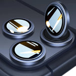 Metal Frame Tempered Glass Camera Lens Protector for iPhone 17 Series