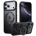 Clear Shockproof & Anti-Scratch MagSafe Case with Built-in Ring Holder for iPhone 17 Series
