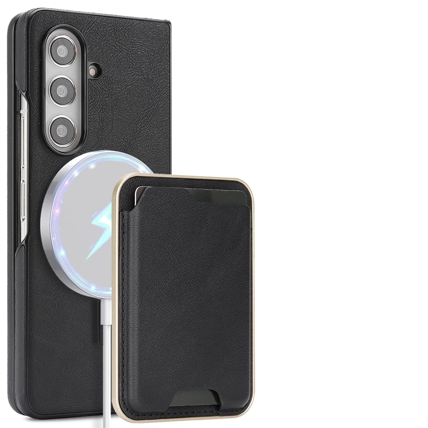 2-in-1 Magnetic Detachable Wallet Case for Samsung Galaxy Z Fold 6