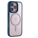 Anti-Slip Transparent Bumper MagSafe Case for iPhone 16 Series