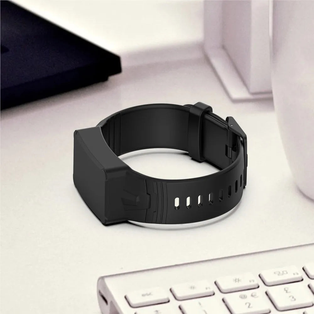 Whoop 5.0 One-Piece Silicone Strap with Protective Case
