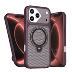 Shockproof MagSafe Case with 360° Rotating Ring Stand for iPhone 18 Series