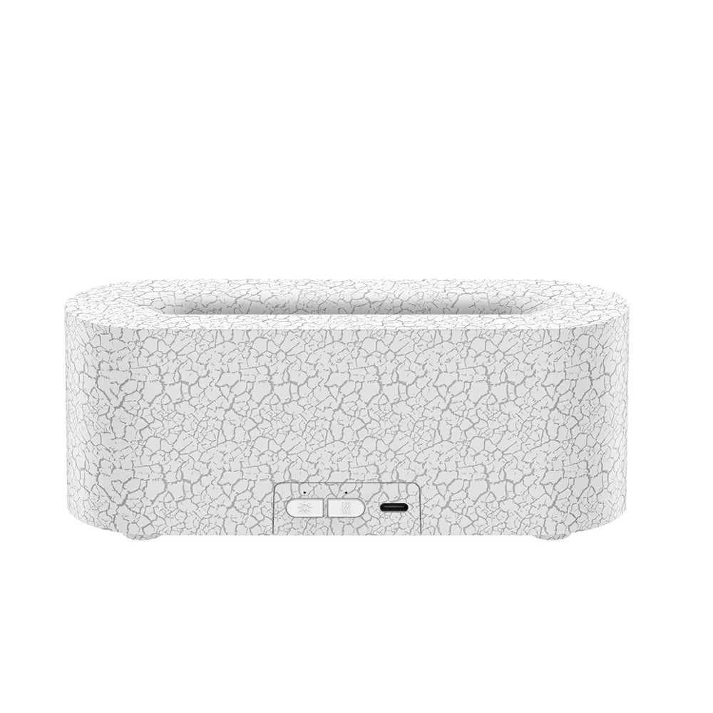 USB Desk Humidifier with 7-Color Flame Light