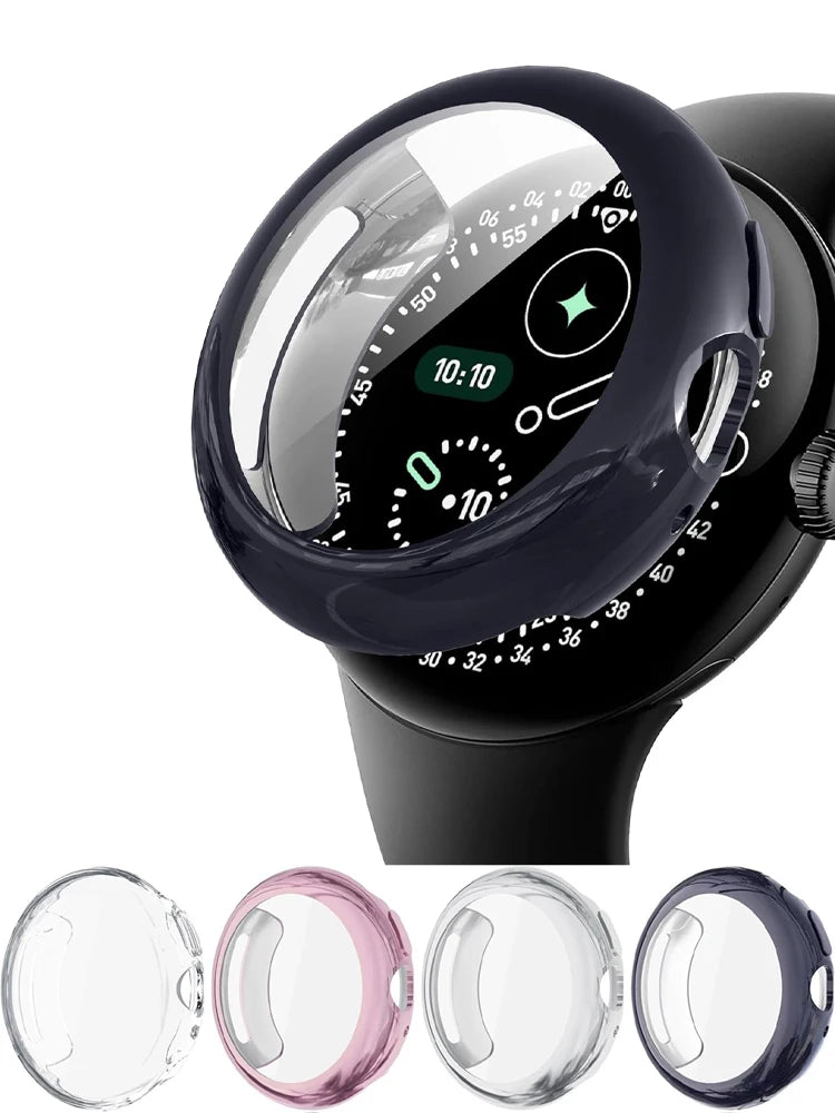 Google Pixel Watch 4 TPU Case with Screen Protector