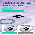 OnePlus 15 Protective Liquid Silicone Case with Magnetic Kickstand