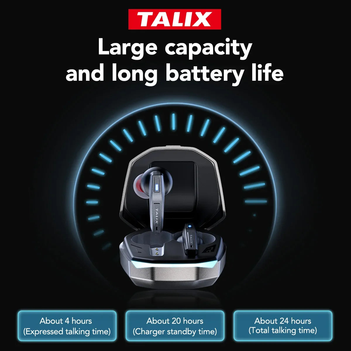 Lenovo TALIX TA12 AI Translator Wireless Earbuds