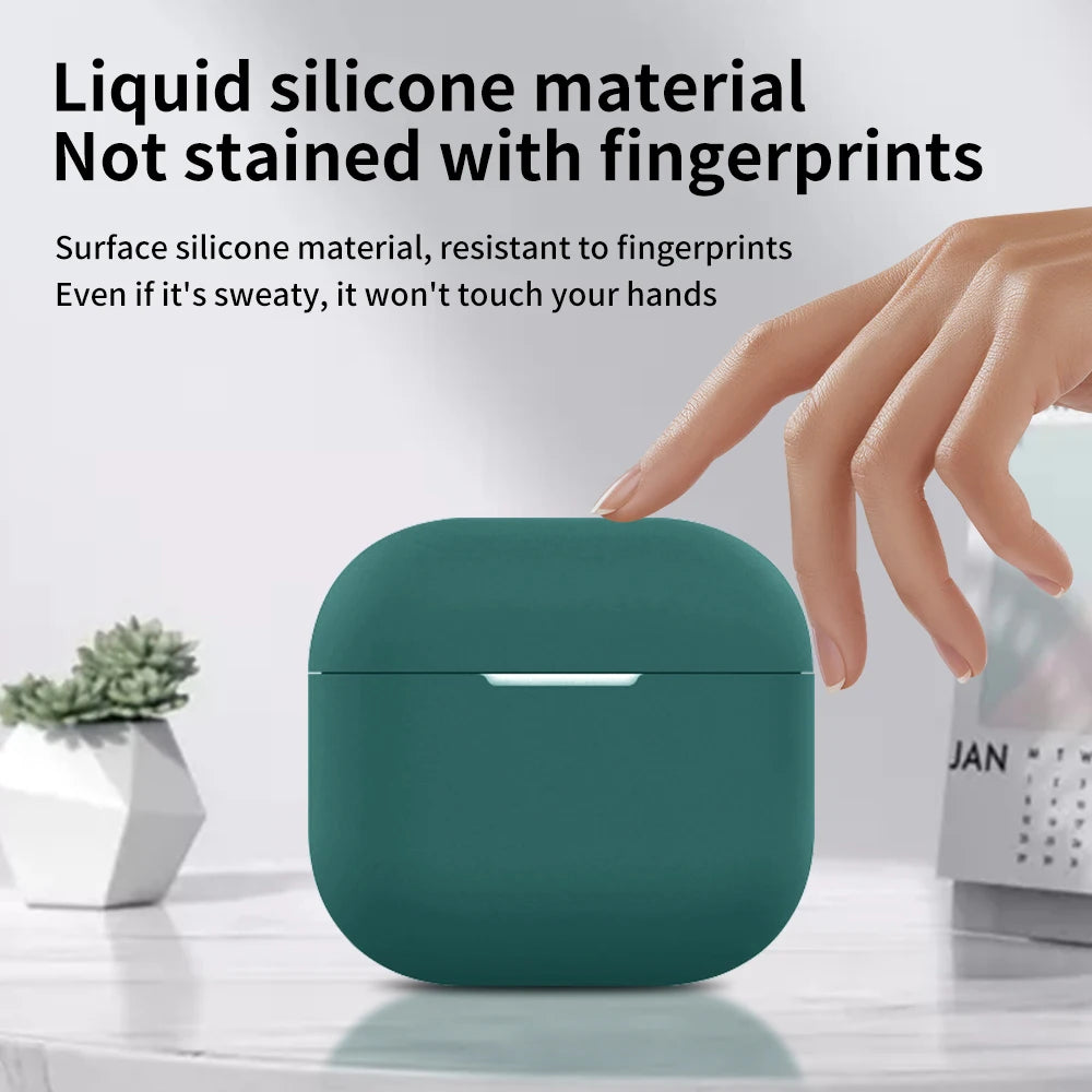 Protective Silicone Case for AirPods 4