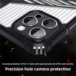 Shockproof Armor Matte Phone Case for iPhone 16 Series