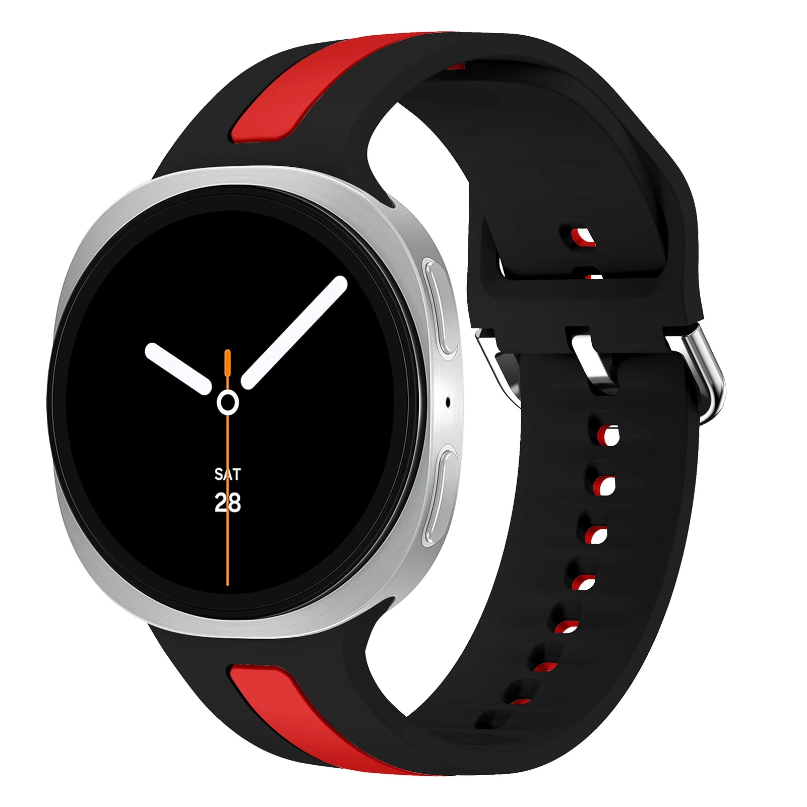 Sport Two-Tone Silicone Band for Samsung Galaxy Watch 8 & Galaxy Watch 8 Classic
