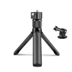 Universal 1/4" Screw Desktop Tripod & Rotating Grip for Action Cameras