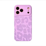 Leopard Print Liquid Silicone Case for iPhone 17 Series